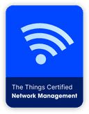 The Things Certified Network Management badge