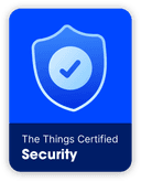 The Things Certified Security badge