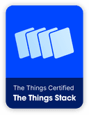 The Things Stack Certified badge