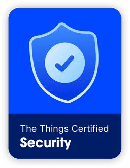 The Things Certified Security badge