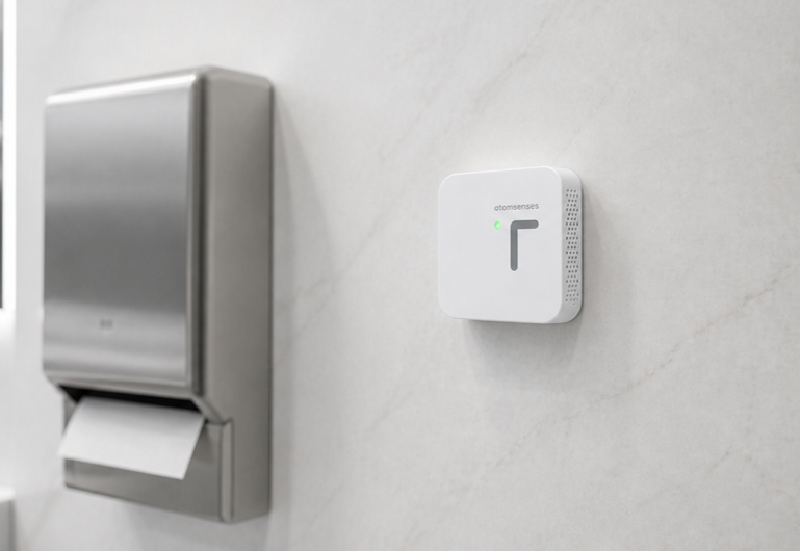 AS204 Smart Washroom Odor Sensor (NH3 + H2S)