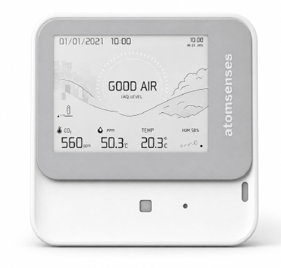 ES112 12-IN-1 Advanced Air Quality Sensor with Ozone and Occupancy