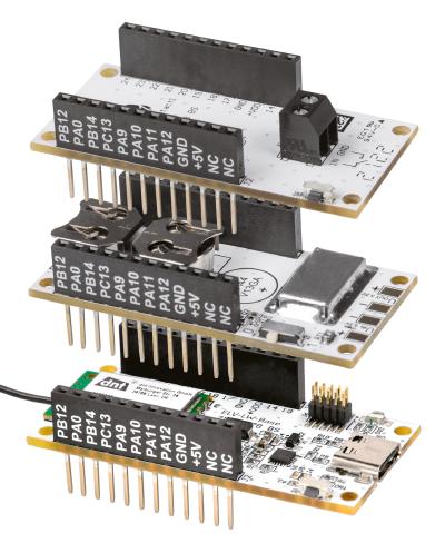 LoRIS-BM-TRX1 - Experimental platform for LoRaWAN