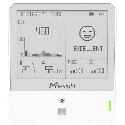 Milesight AM307-LoRaWAN Indoor Air Quality Sensor (7 in 1)