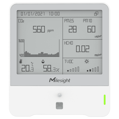 Milesight AM319-LoRaWAN Indoor Air Quality Sensor (9 in 1)