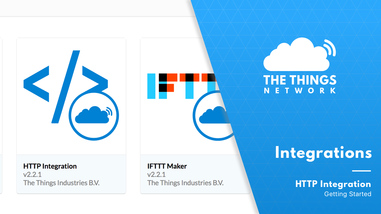 Getting started with the HTTP Integration