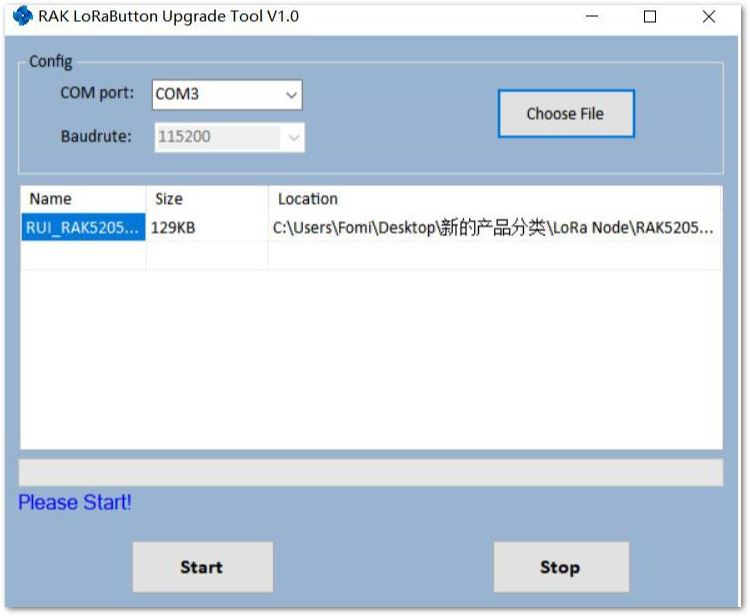 Figure 3: Choosing the Correct Firmware file