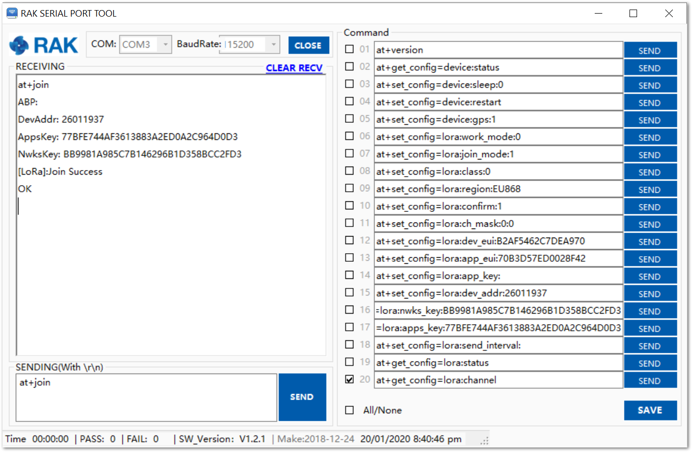 Figure 20: Joining in ABP Mode