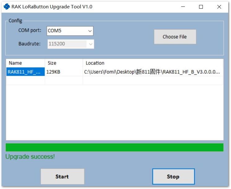 Figure 4: Upgrade Success