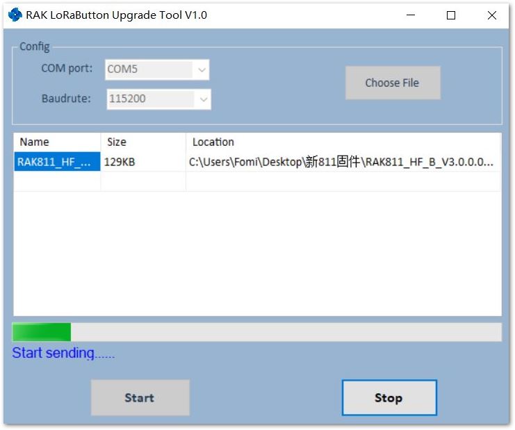 Figure 3: Upgrade Start