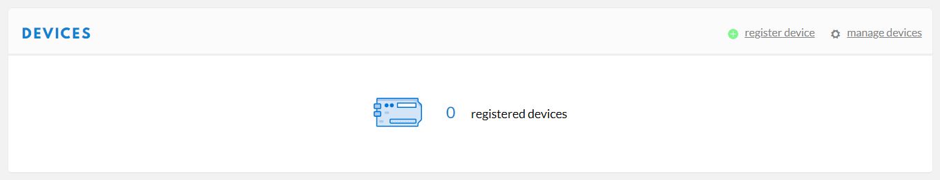 Figure 5: TTN Application Information Page