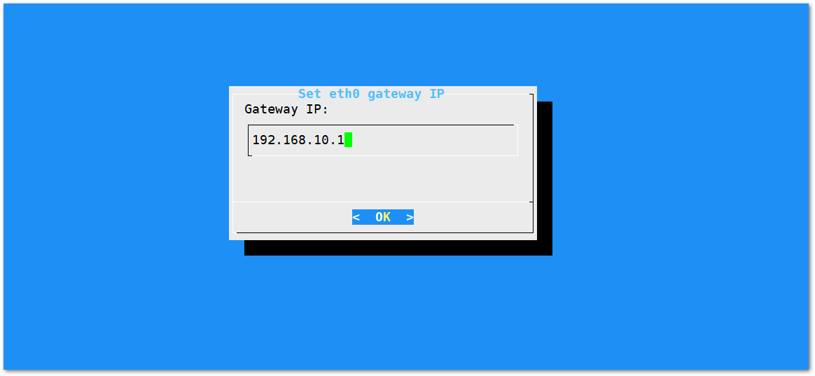 Figure 20: LAN Interface IP Address of the Router