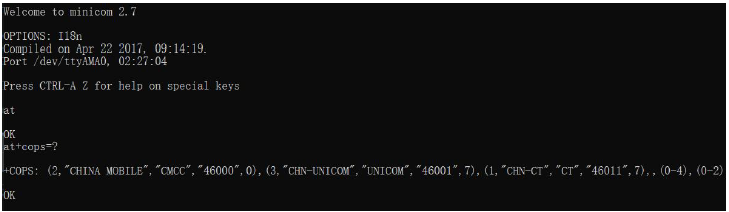 Figure 14: Querying LTE Networks