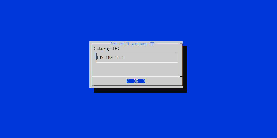 Figure 9: Default LoRa Gateway Ethernet IP Address