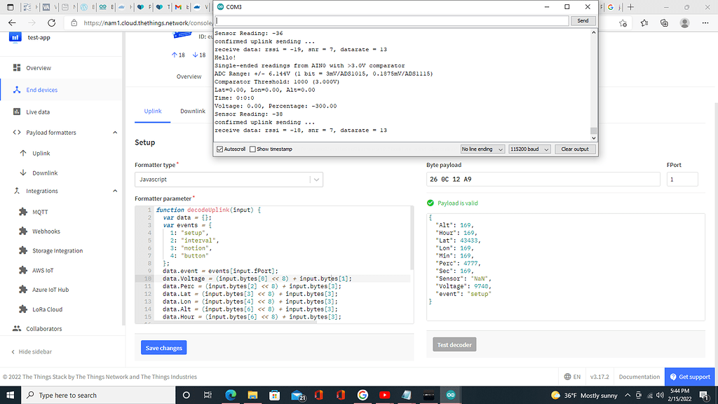 Decoder bytes allocation confusion - End Devices (Nodes) - The Things ...