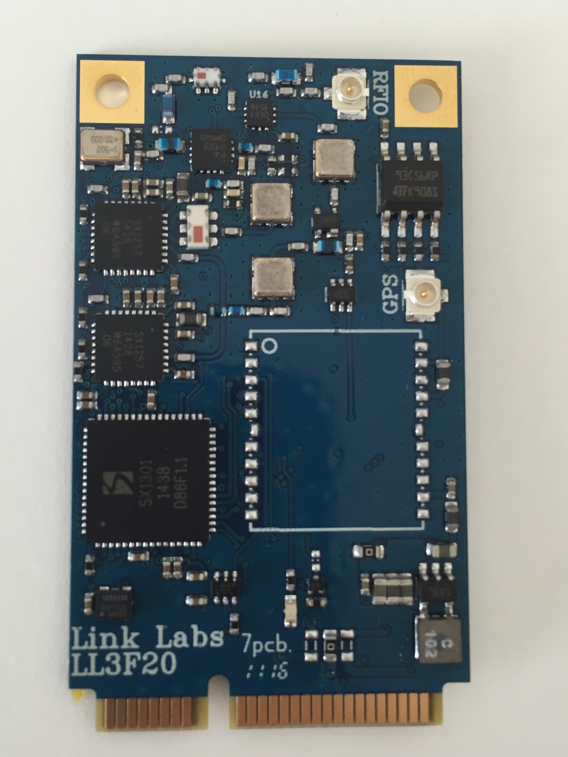 MikroTik R11e-LR2 Gateway card for LoRa technology in mini PCIe form