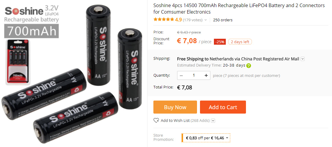 2V batteries