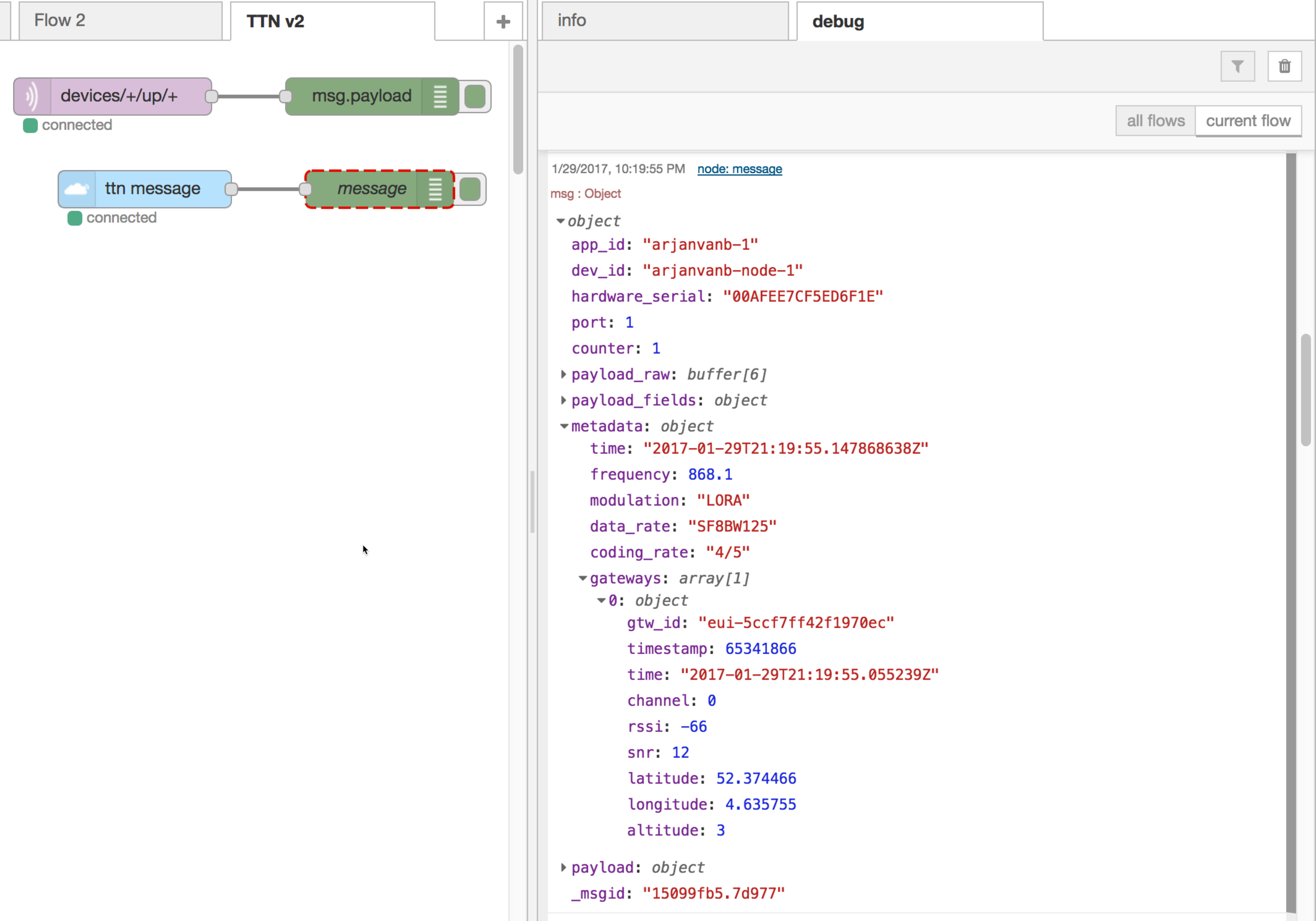 Message node. Payload приложение. Paylod приложение. Copy debug payload перевод.