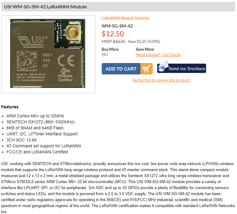 USI%20WM-SG-SM-42%20LoRaWAN%20Module