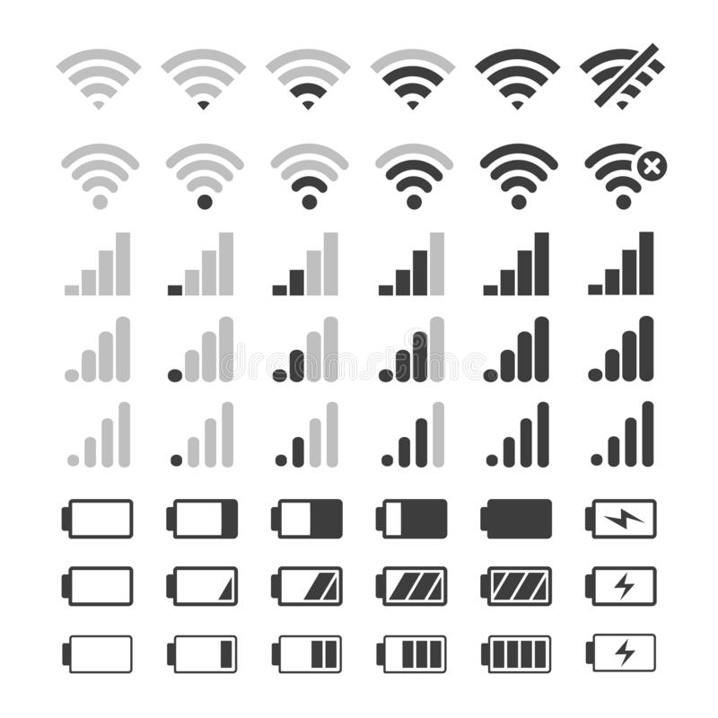 phone-signal-battery-icons-vector-mobile-interface-top-bar-icon-set-network-signals-telephone-charge-levels-status-155844888