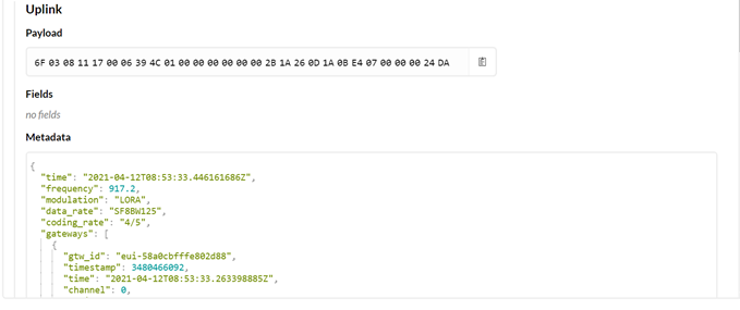 uplinkPayload