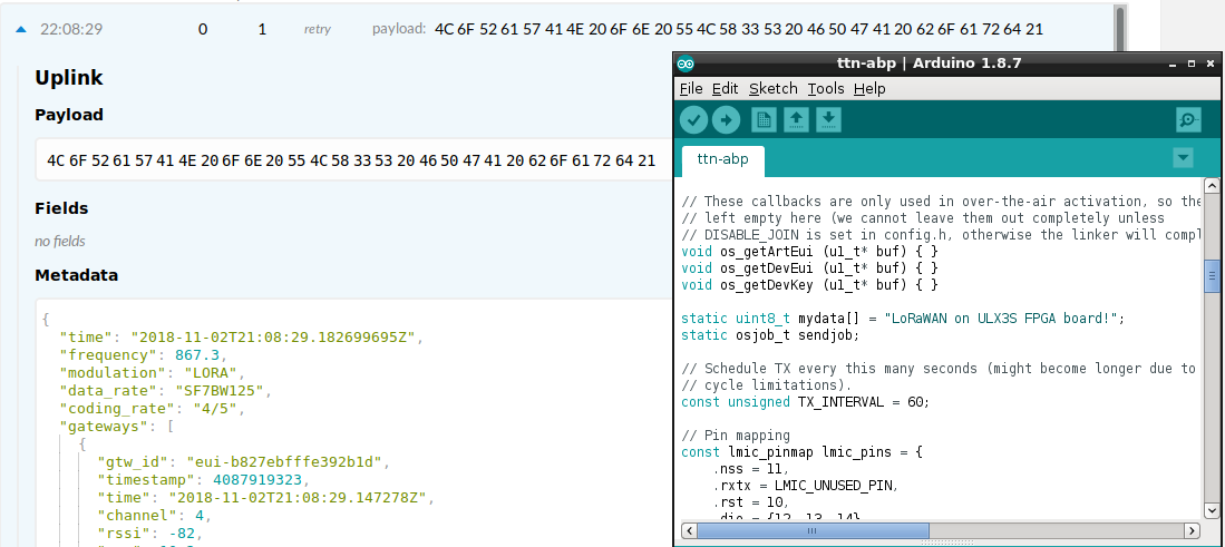 FPGA_ULX3S_LoRaWAN