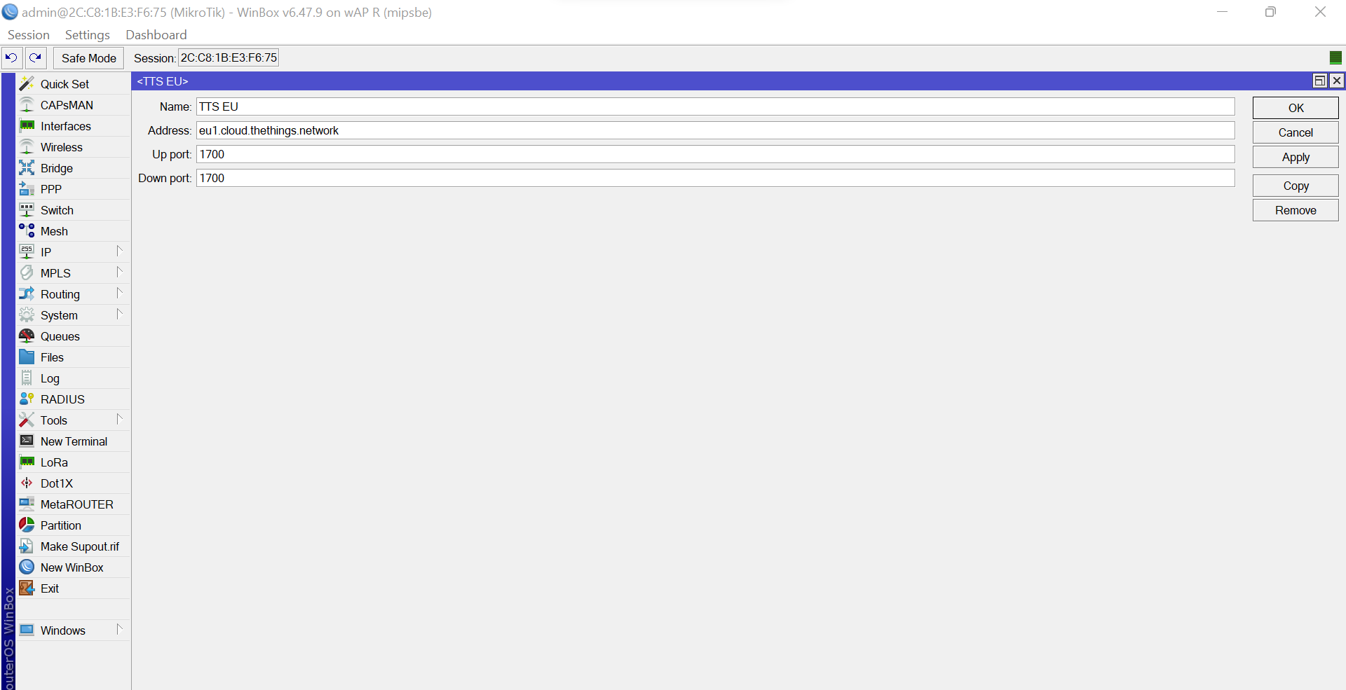 Mikrotik connection refused. Mikrotik конфигурация routing.