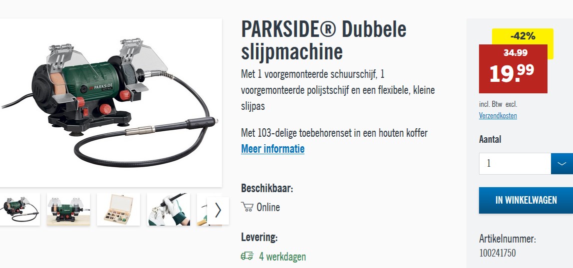 PARKSIDE-Dubbele-slijpmachine