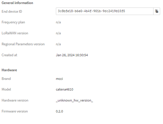 Missing Parameters