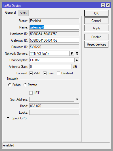 lora device