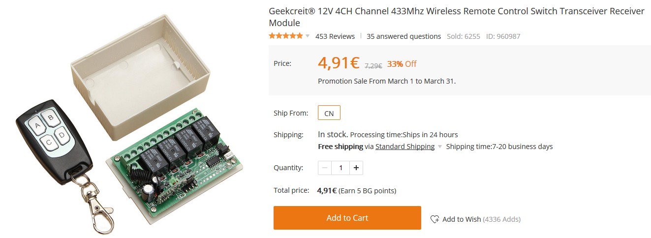 Geekcreit%C2%AE%2012V%204CH%20Channel%20433Mhz