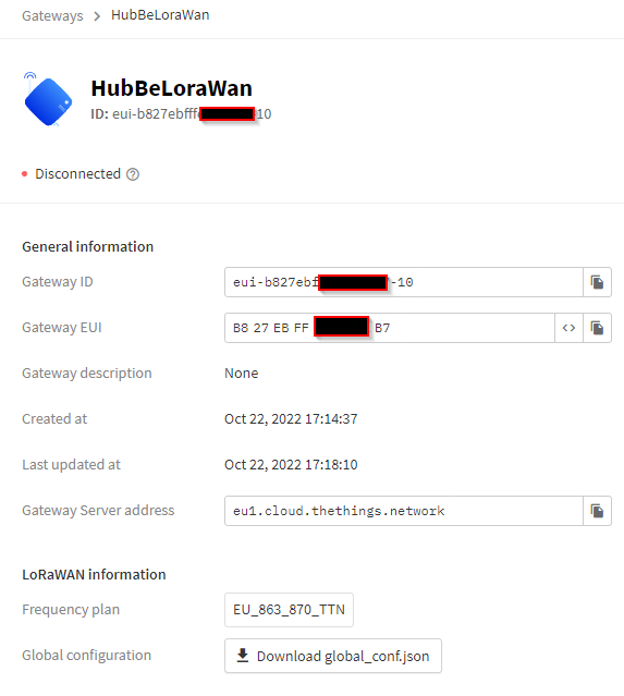 2022-10-22 17_56_27-Overview - HubBeLoraWan - The Things Network